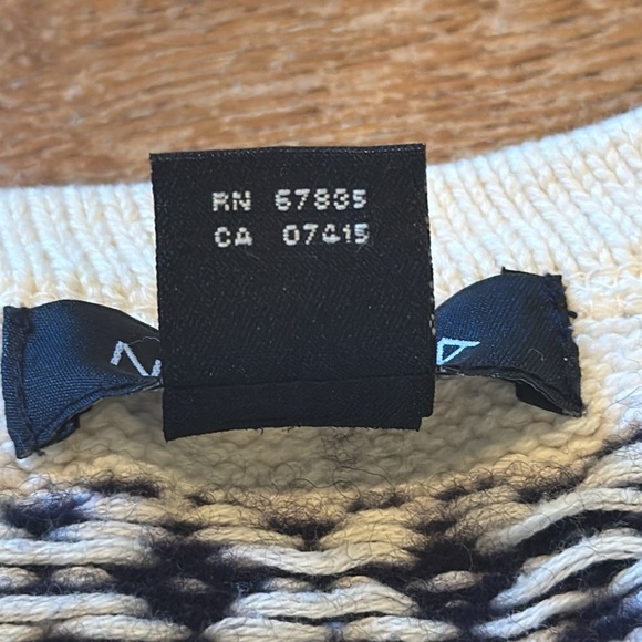 Nautica XL Men’s Fair Isle Winter Sweater Cotton Wool Blend - Picture 5 of 12